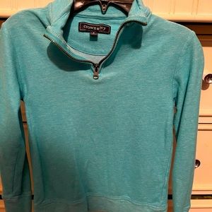 Boys small Crown & Ivy half-zip pullover